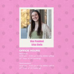 ASWU Vice President Erica's Office Hours